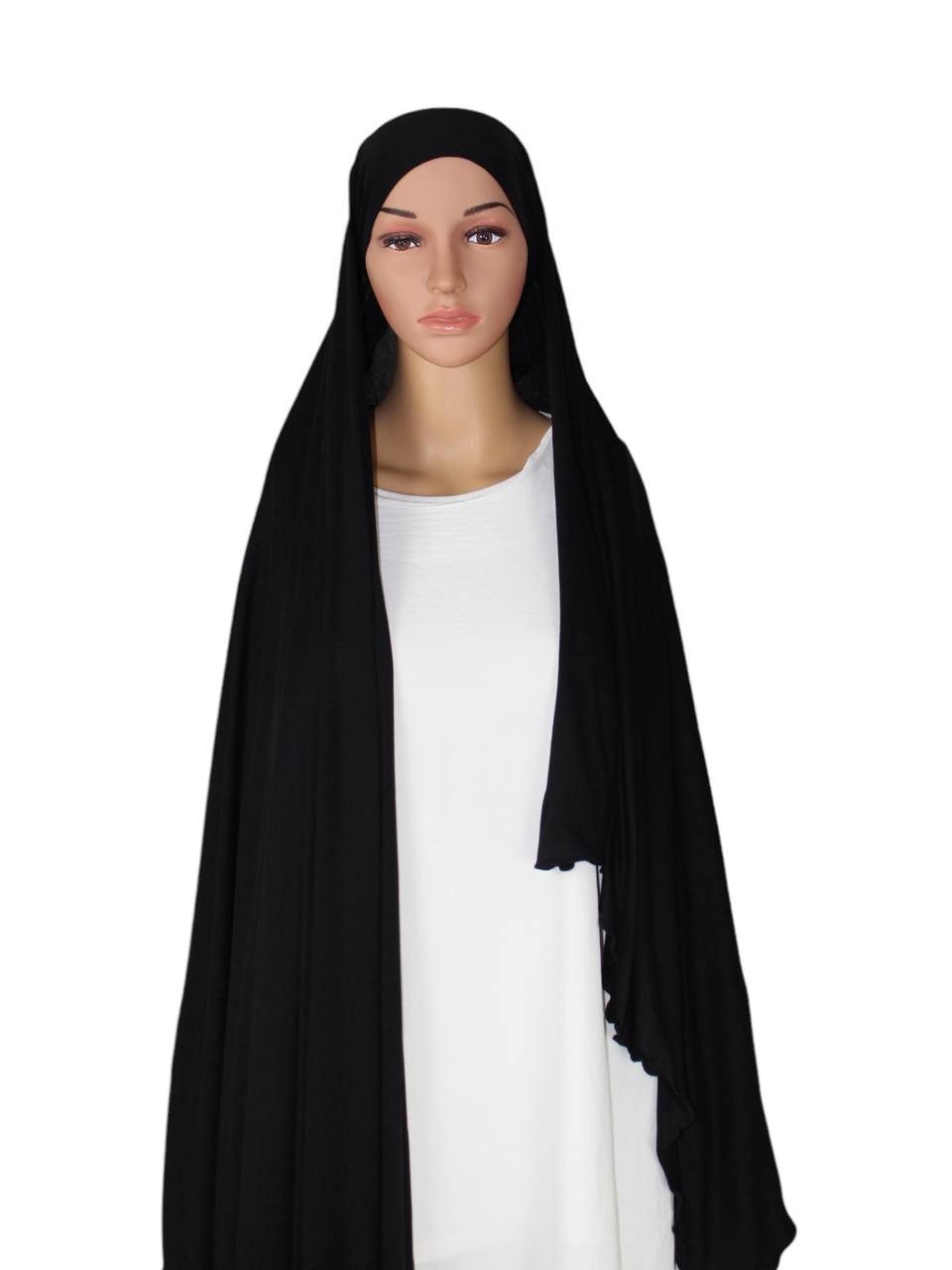 Aymasal Kopftuch XXL Jersey luxuriance Hijab mit integriertem Bone Scarf Ko günstig online kaufen