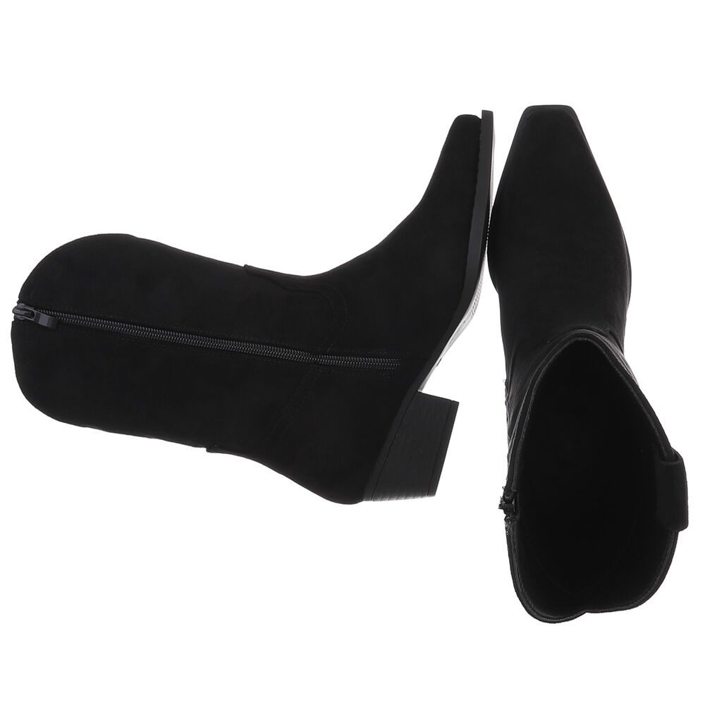 Ital-Design Stilvoller Cowboystiefel mit praktischem Reißverschluss Western günstig online kaufen