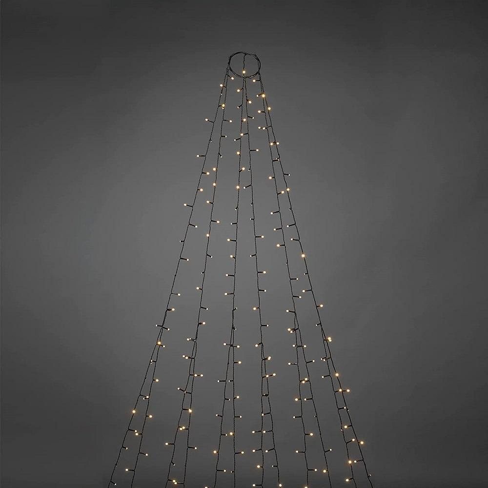 LED-Baummantel 6660-830 Micro LED Baummantel 180cm bernstein