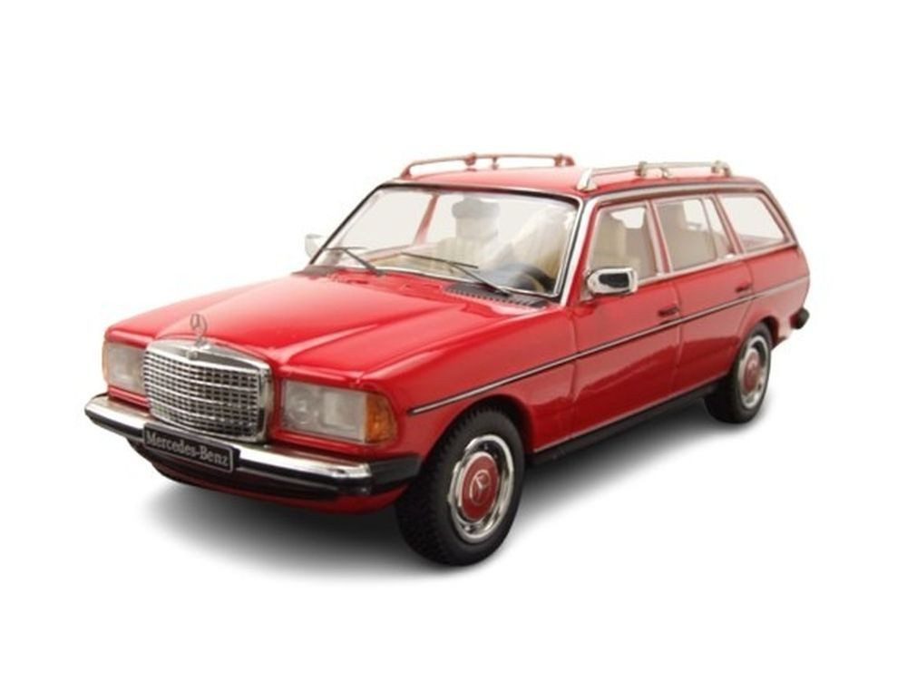 ixo Models Modellauto Mercedes 200 T S123 Kombi 1979 rot, Maßstab 1:43