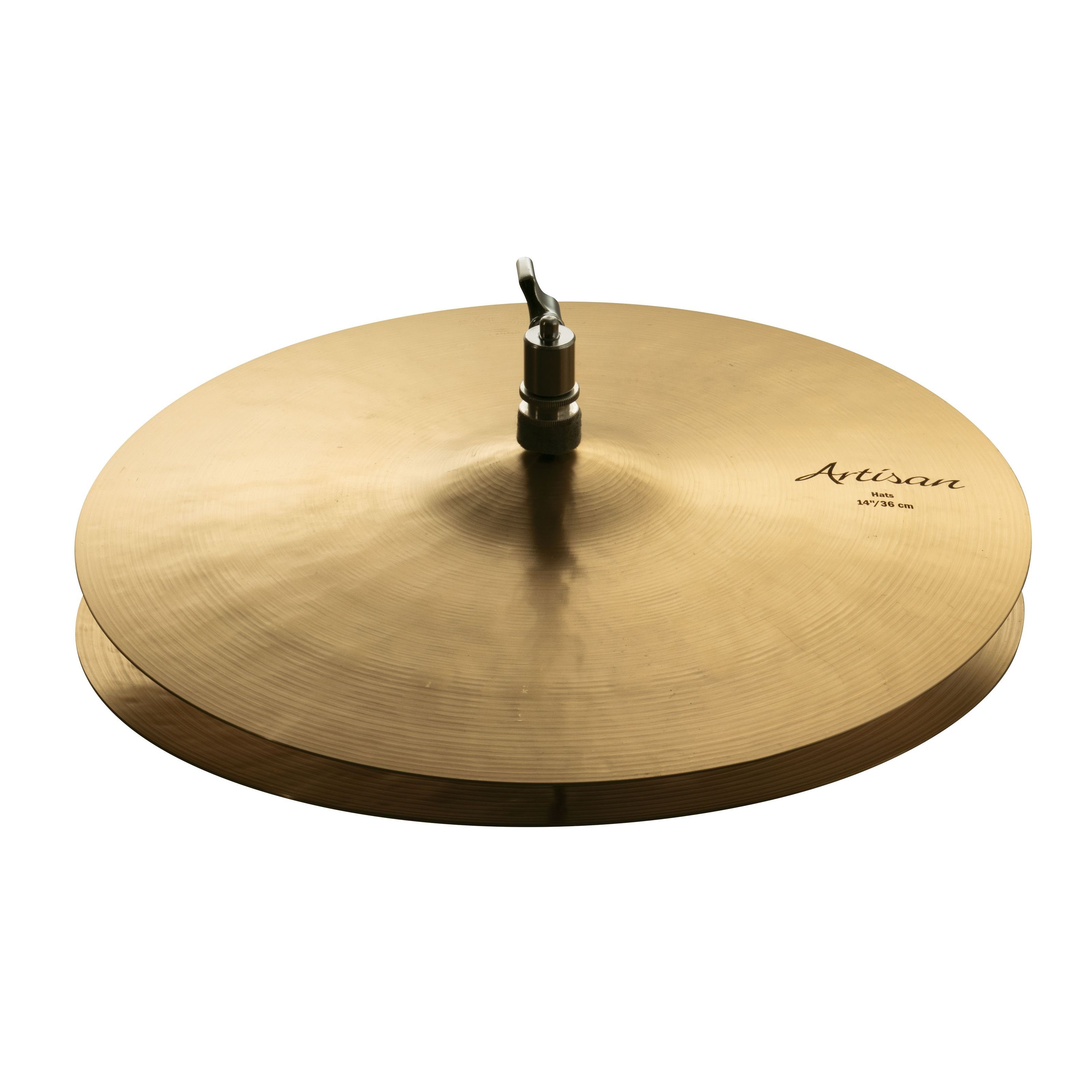 Sabian Becken, Cymbals, Hi Hats, Artisan HiHat 14", Natural Finish - HiHat
