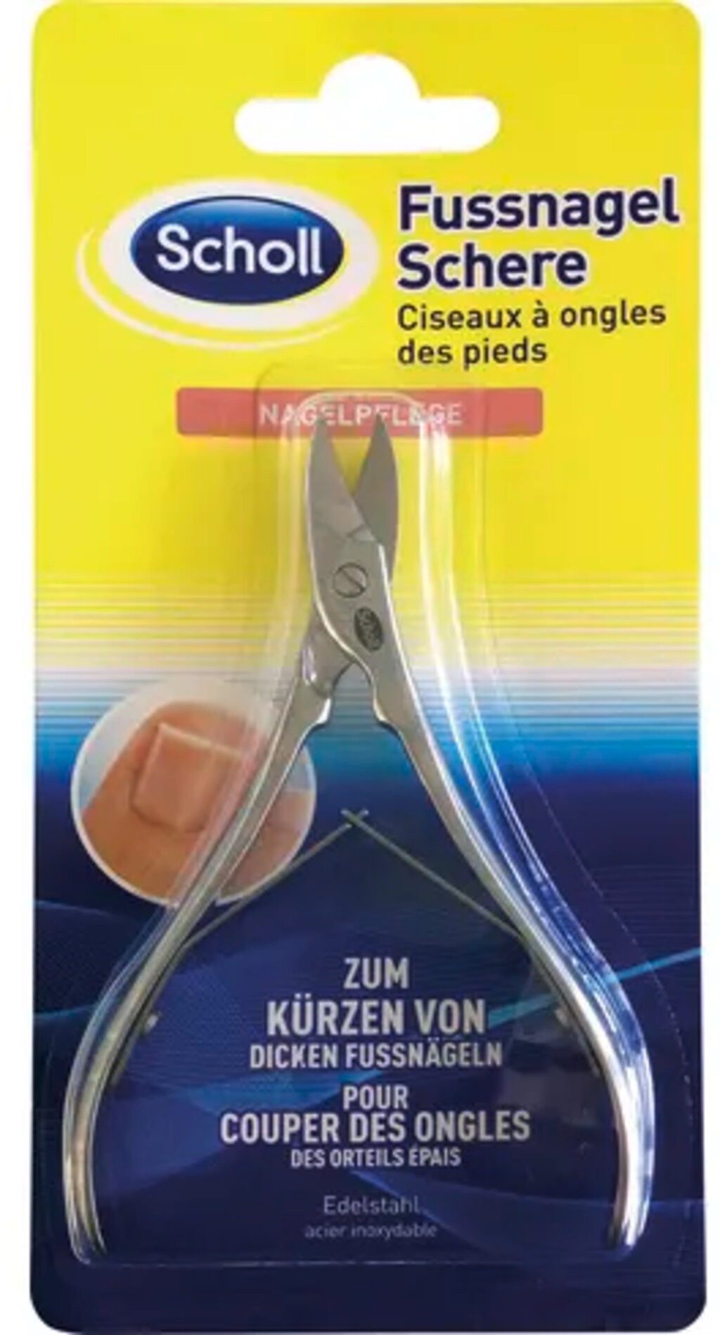 Scholl Fußnagelknipser Scholl Excellence Nagelschere
