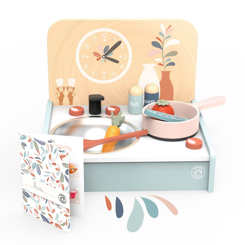 speedy monkey Spielküche Tischküche Holz, aus günstig online kaufen