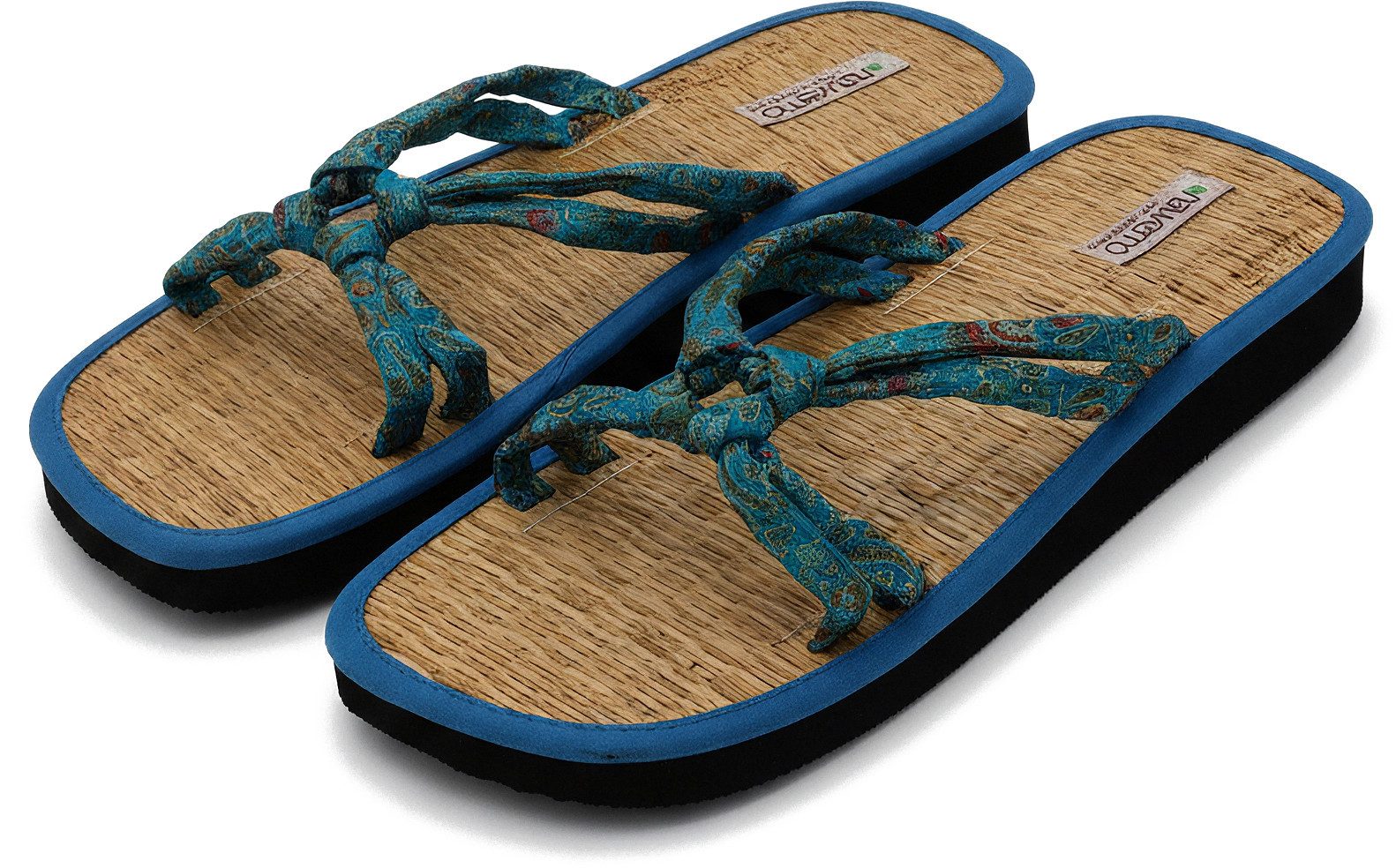 Zimtlatschen Nawemo "Türkis" Slipper