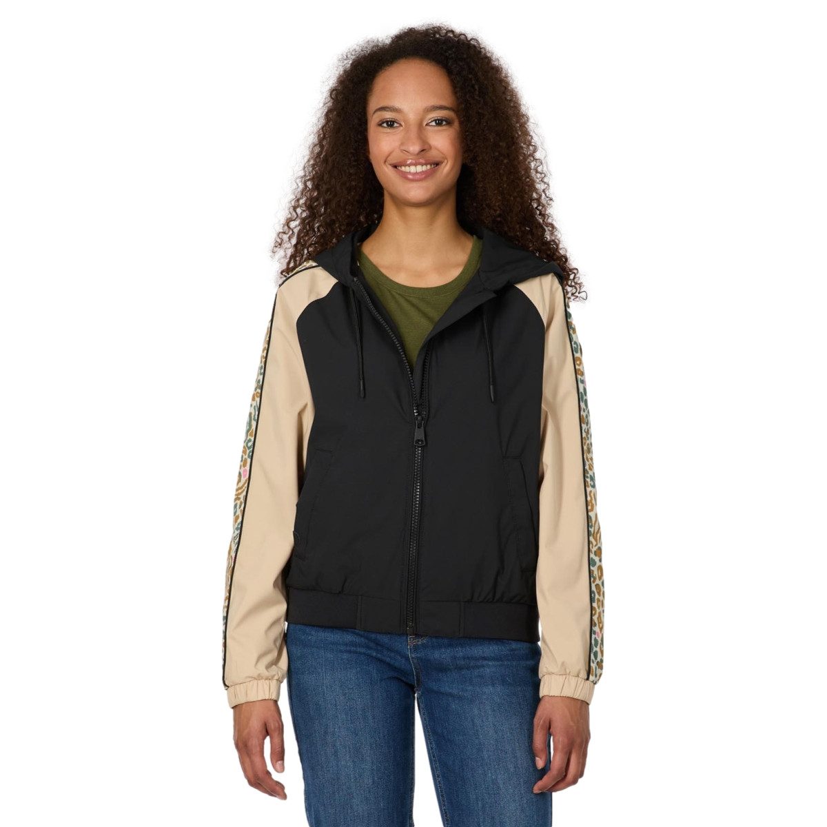 Ragwear Regenjacke Ragwear Nicandra Print - Damen Jacke günstig online kaufen