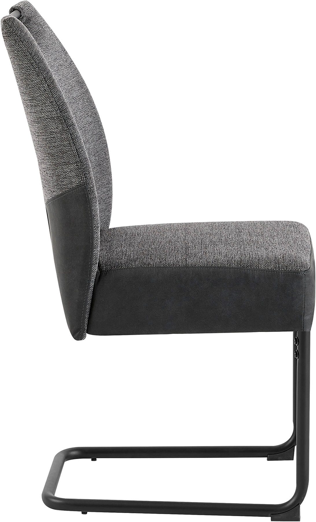 byLIVING Freischwinger Peter-XXL 2er-Set (Set, 2 St), mit gemütlicher Federkernpolsterung und XXL Belastbarkeit bis zu 150kg – Bild 5 von 5