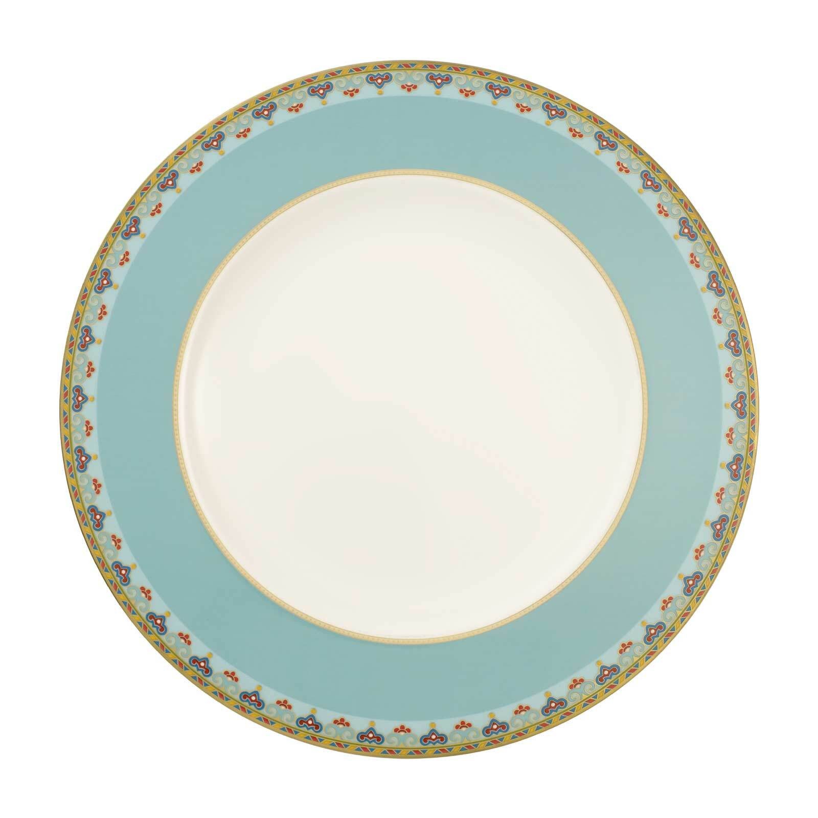 Villeroy & Boch Speiseteller Samarkand Aquamarin Speiseteller ø 27,7 cm, (1 St)