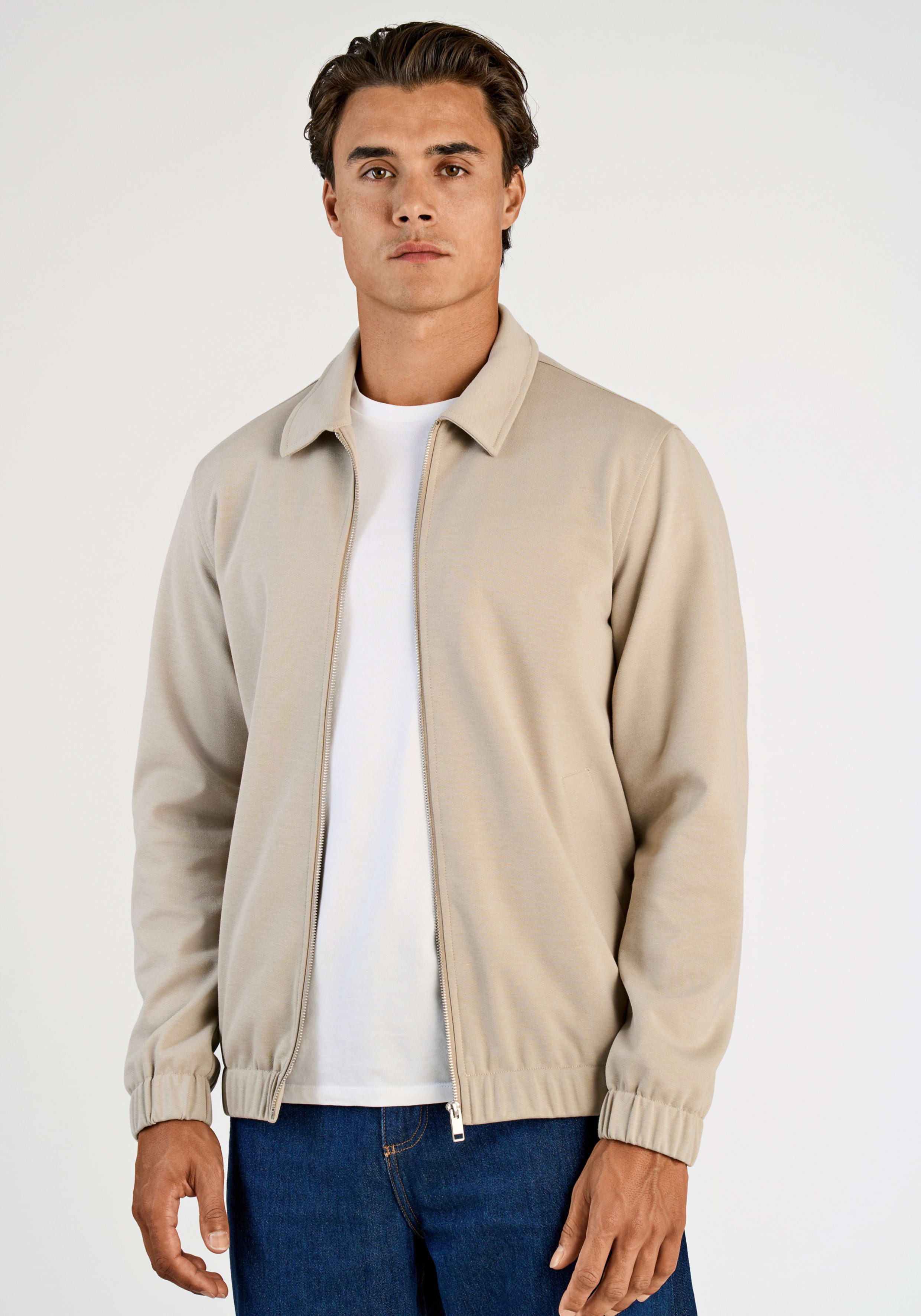 LINDBERGH Blouson mit Hemdkragen und Reißverschluss