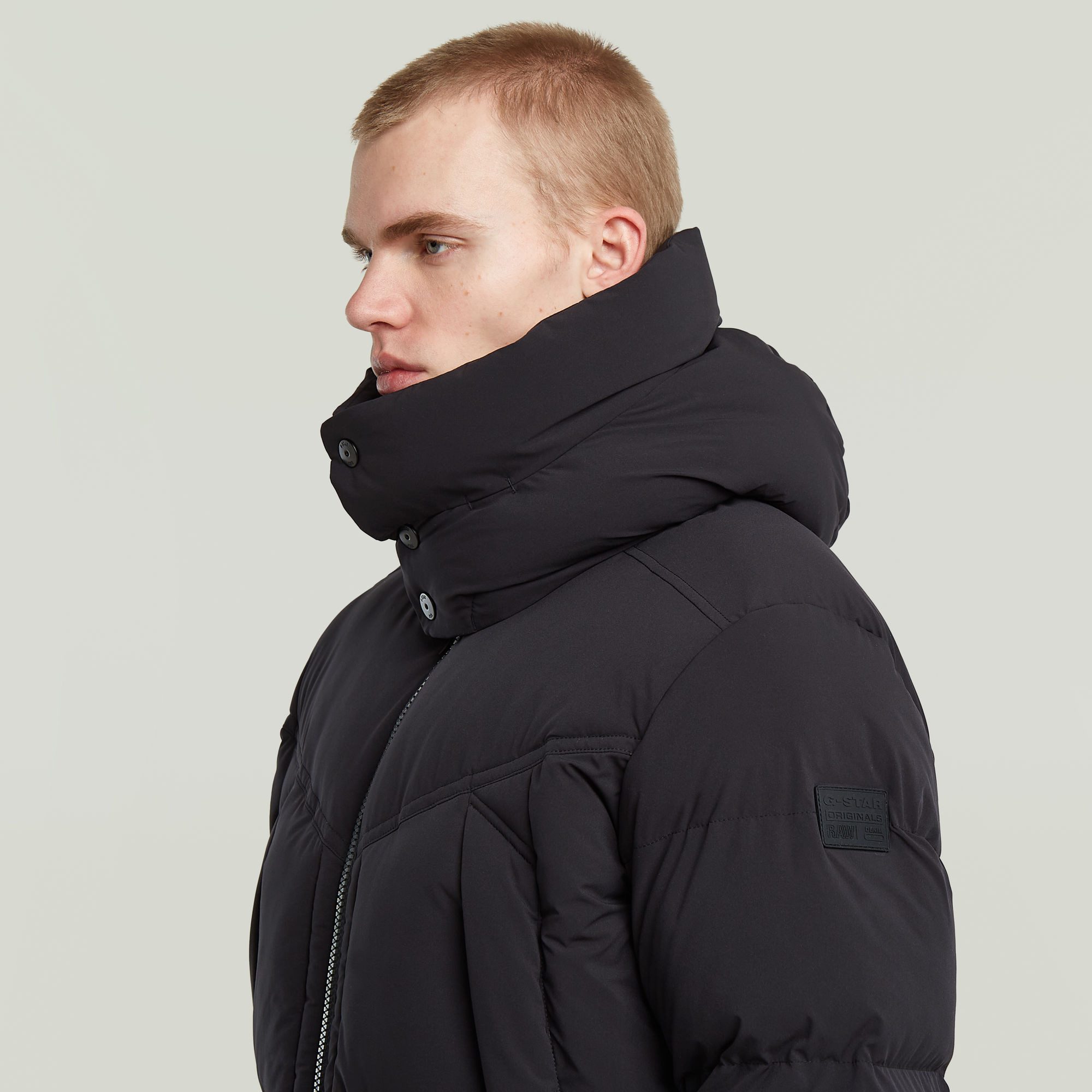 G-STAR Parka G-Whistler Padded Hooded 2.0 mit Stehkragen, abnehmbare Kapuze günstig online kaufen