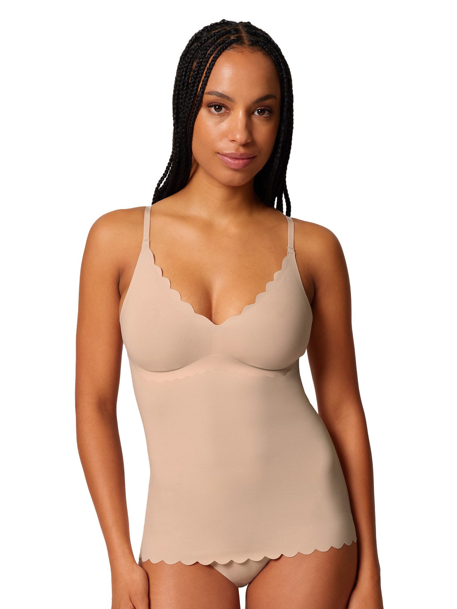 SKINY BH-Hemd Spaghettishirt mit herausnehmbaren Pads Sensation (Stück, 1-tlg) verstellbare Träger, auch überkreuzt tragbar