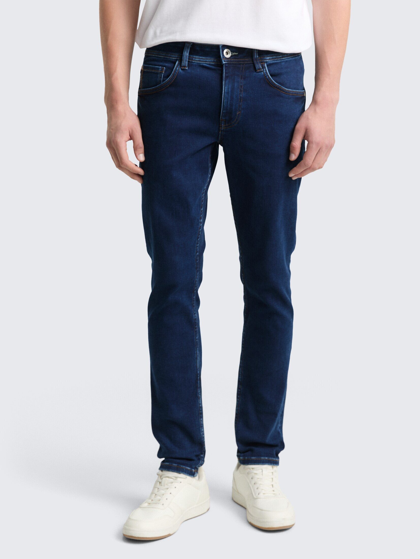 TOM TAILOR Slim-fit-Jeans Jeanshosen TTTROY SLIM Jeans mit Stretch günstig online kaufen