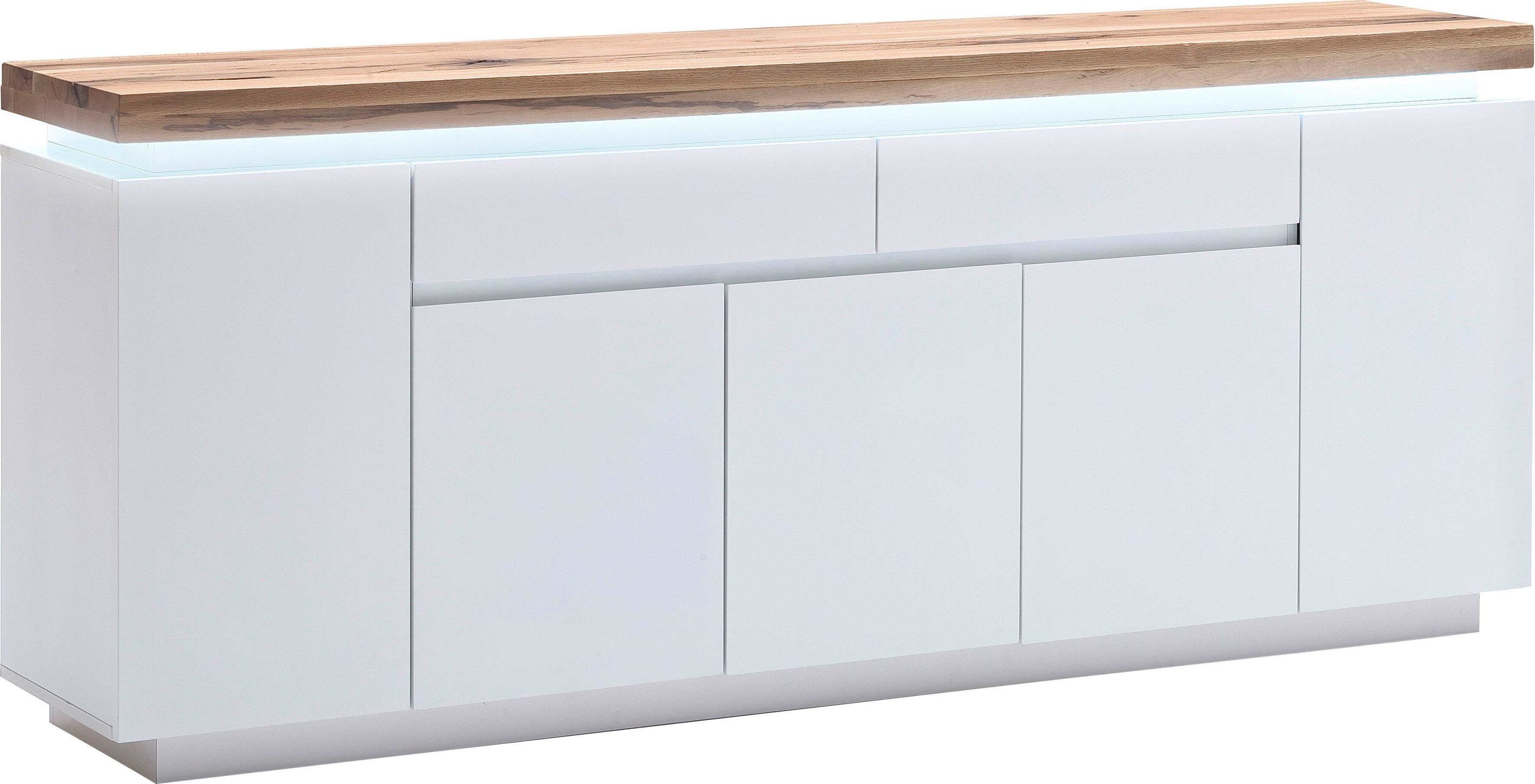 MCA furniture Sideboard Romina, mit LED günstig online kaufen