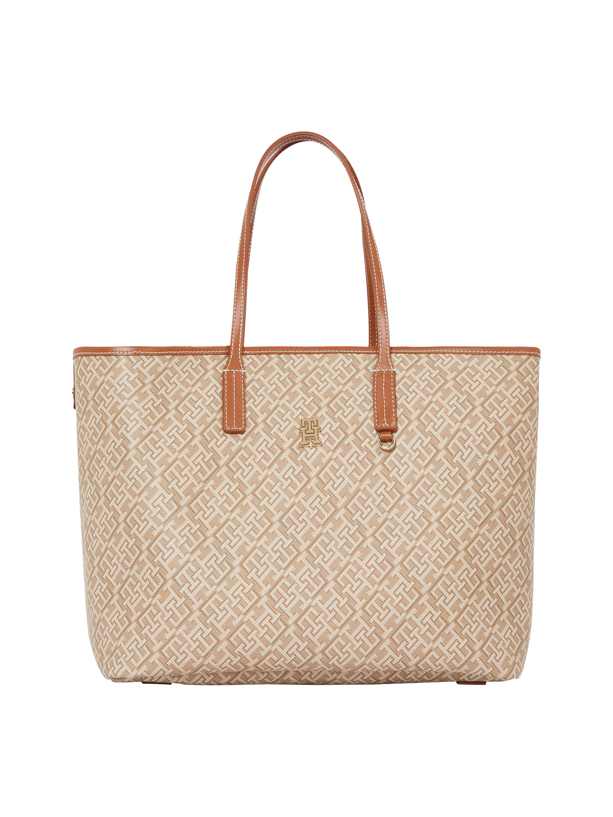 Tragetasche TH MONOPLAY LEATHER TOTE