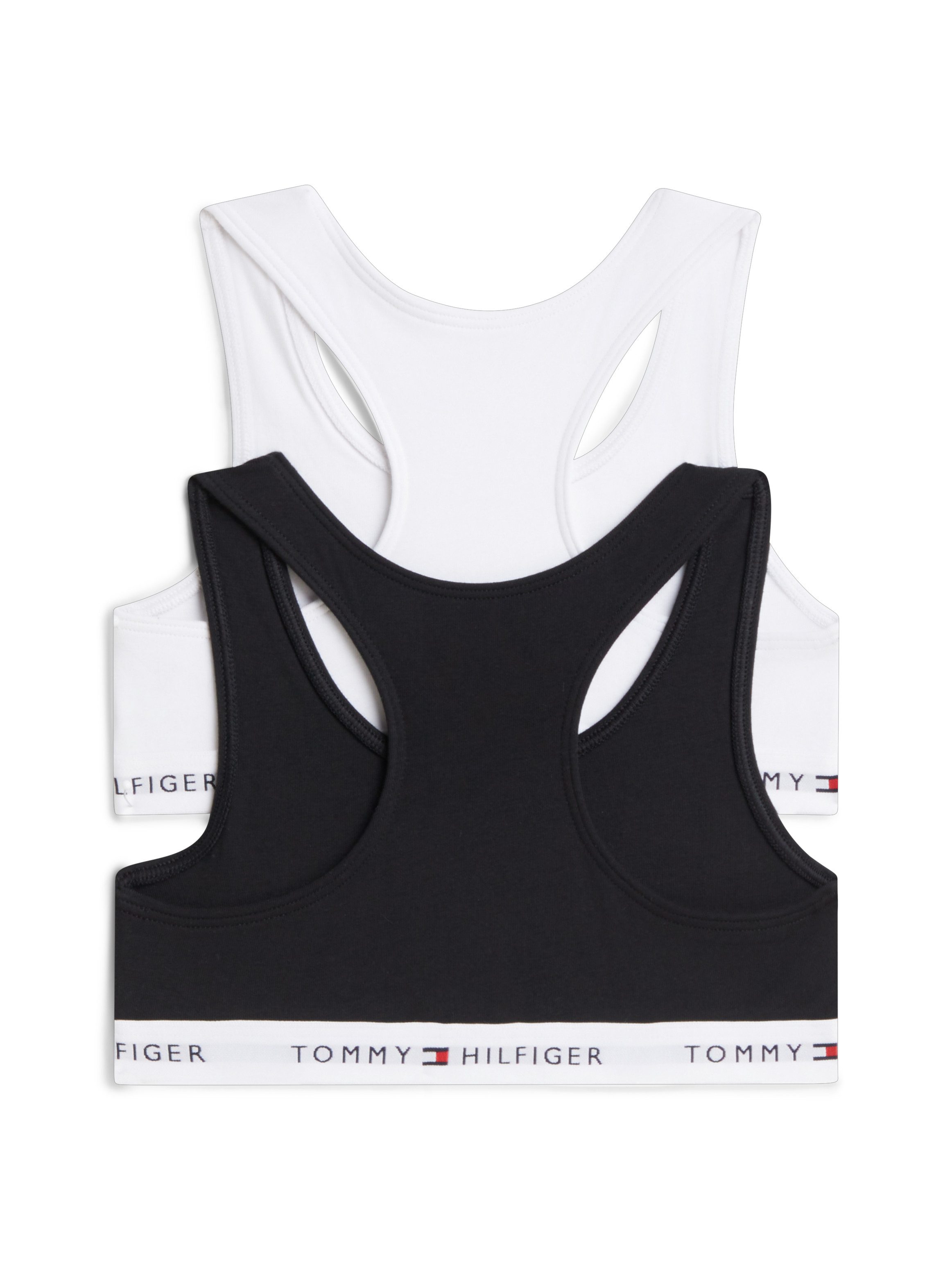 Tommy Hilfiger Underwear Bralette 2PK (2-tlg) Racerback-Bralettes mit Tommy-Logos – Bild 2 von 3