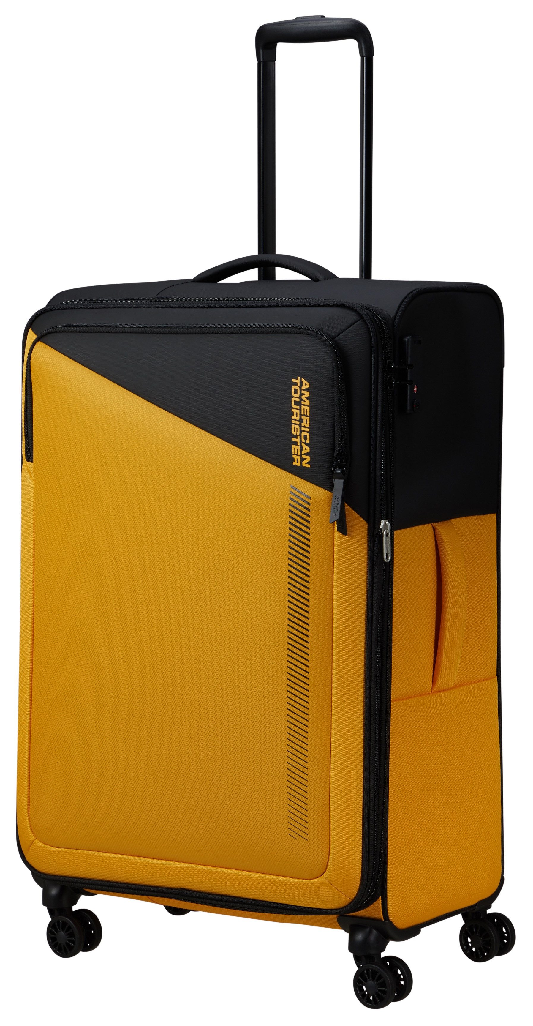 American Tourister® Weichgepäck-Trolley DARING DASH Spinner L 77, 4 Rollen, Koffer Reisegepäck Reisekoffer Koffer groß Fronttasche