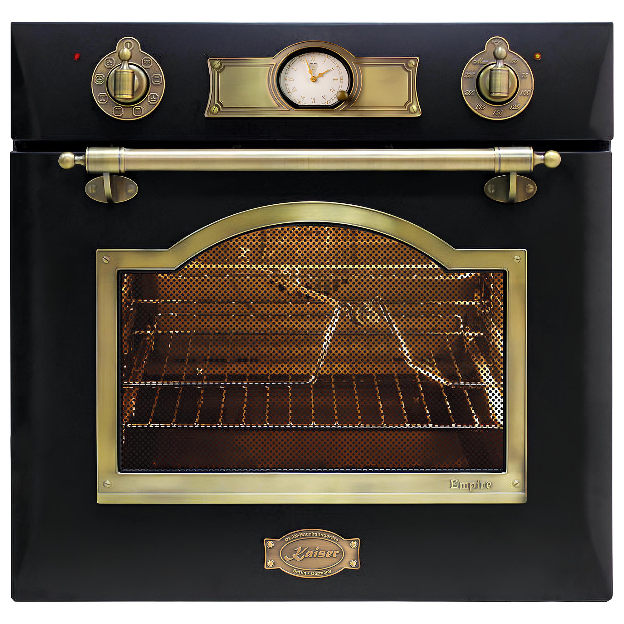 Kaiser Küchengeräte Backofen-Set Herd Set Autark Elektro Einbaubackofen, 60 cm,Teleskop-System, 67L, 8 Funktionen mit Induktionskochfeld 60 cm FREE ZONE mit 2 FLEX Induktions-Zonen+Dunstabzugshaube 60 cm EH 6355 Em+ KCT 6192 Fi Em+A 6315 Em ECO, mit 1-fach-Teleskopauszug