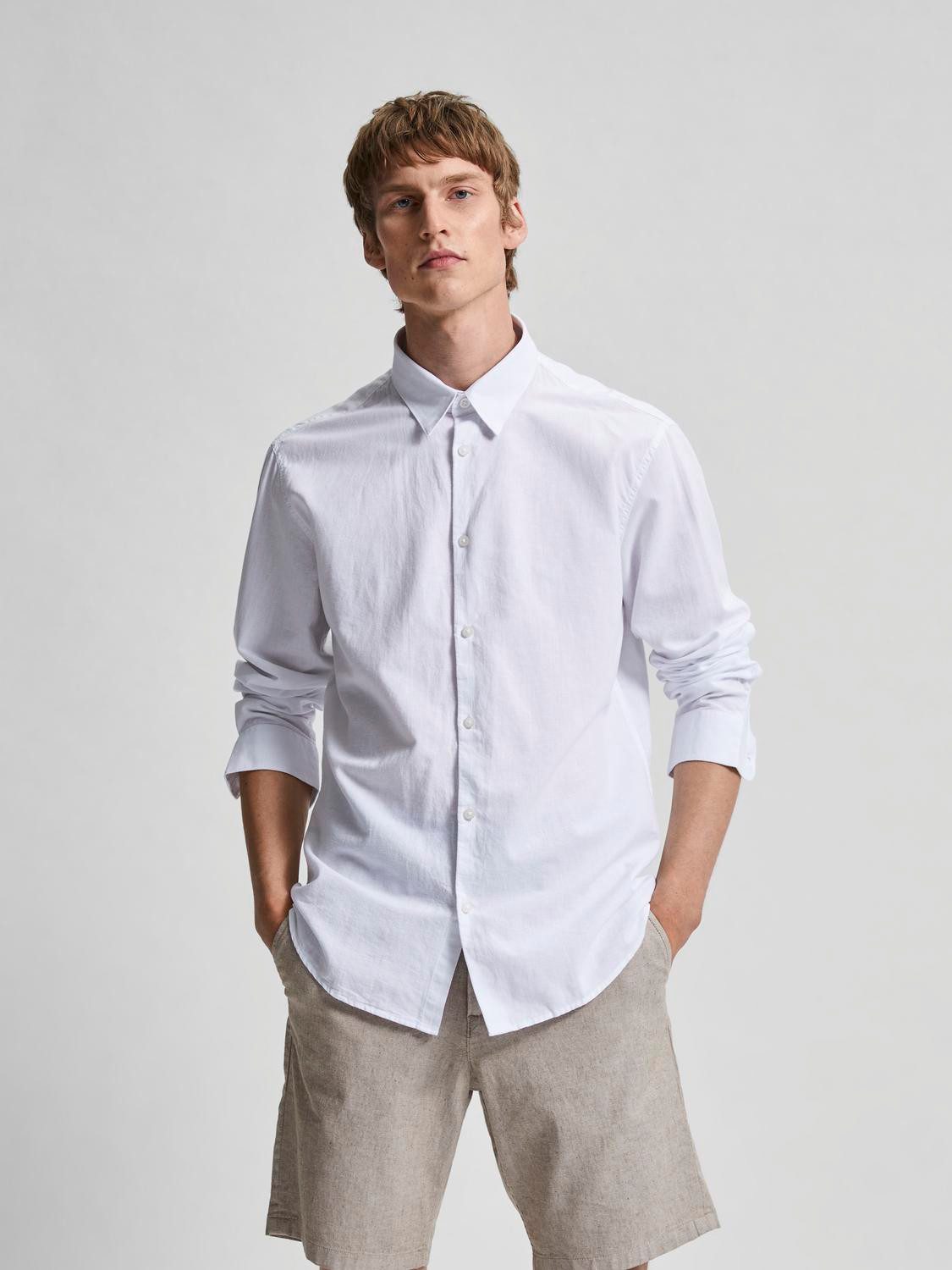 Selected Langarmhemd SLHSLIMPERFORMANCE SHIRT LS D