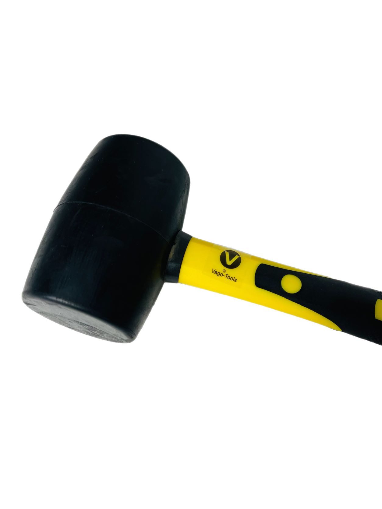 VaGo-Tools Hammer Gummihammer Schonhammer 3 tlg Set 370/500/1200g – Bild 3 von 5
