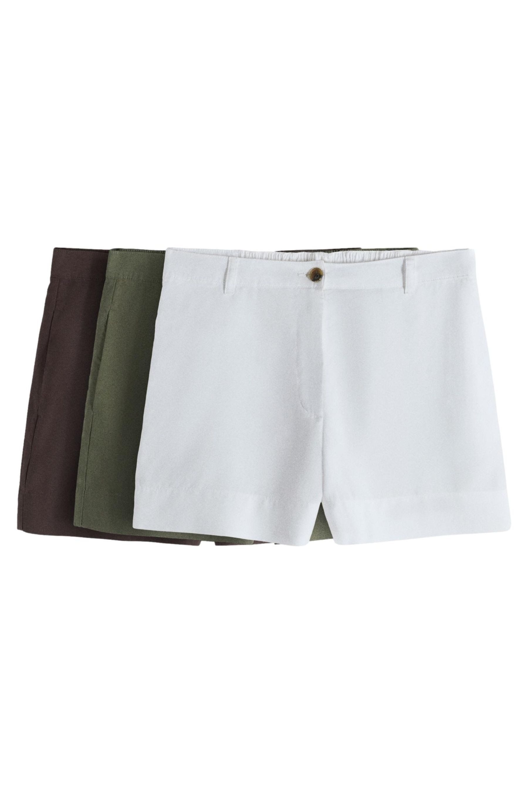 The Set Shorts The Set Leichte Shorts, 3er-Pack (3-tlg)
