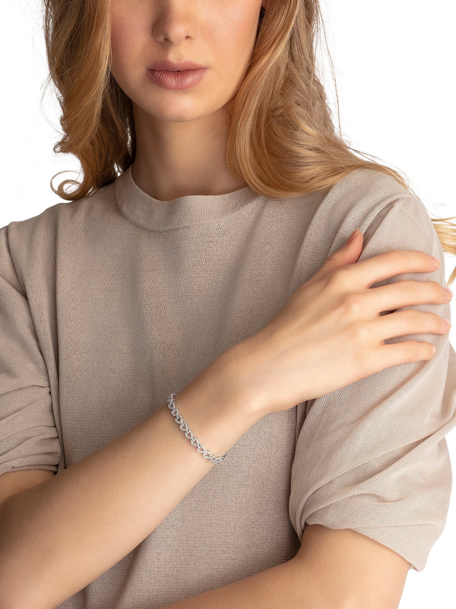 FAVS Silberarmband FAVS Damen-Armband 925er Silber 143 Zirkonia günstig online kaufen