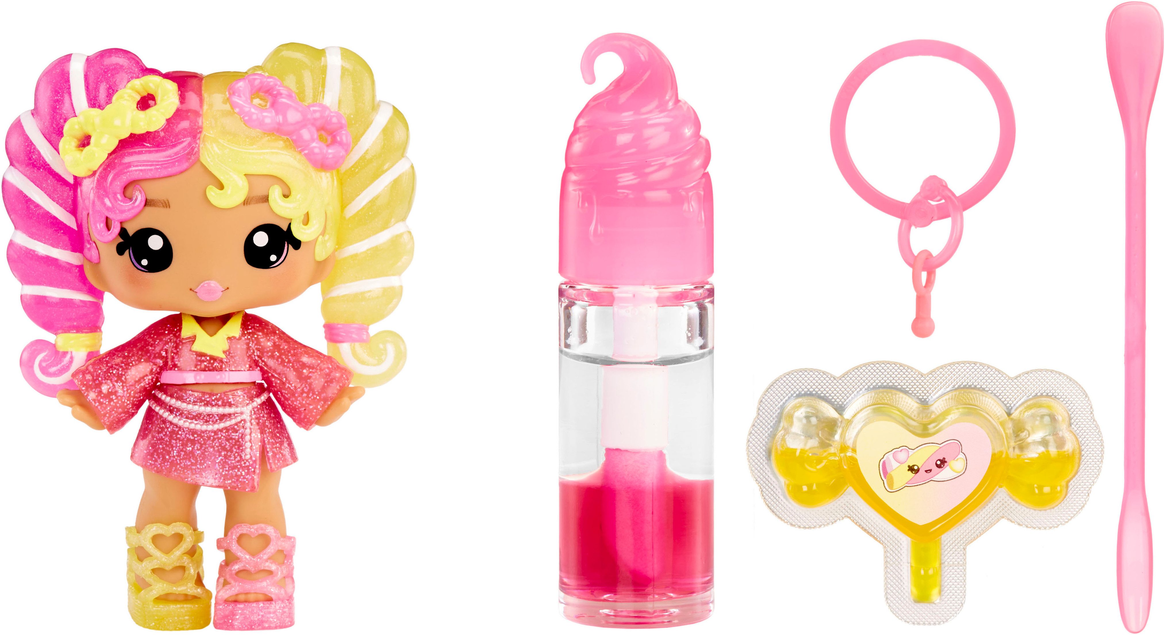 YUMMILAND Minipuppe Yummiland Lip Gloss Doll- Mystery Color Change - Mila Mallows