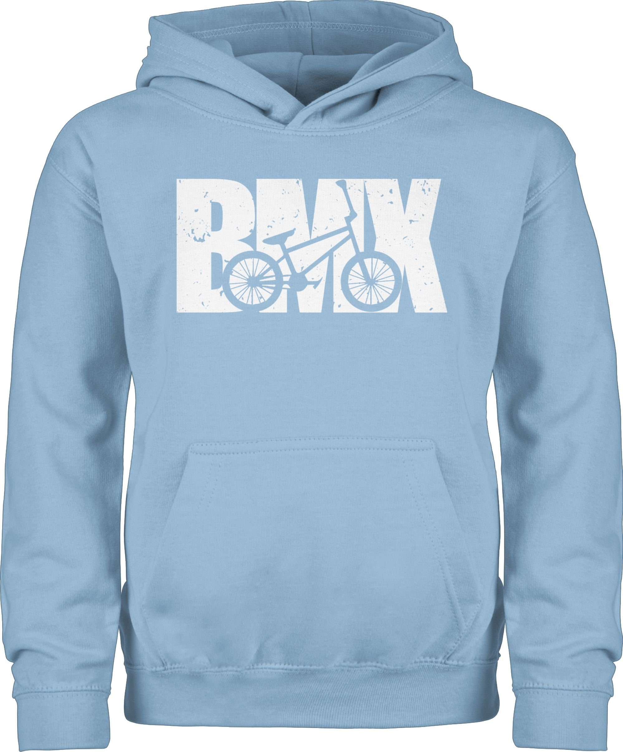Shirtracer Hoodie »Bmx Fahrrad weiß - Kinder Sport Kleidung - Kinder  Premium Kapuzenpullover« Sportkleidung Zubehör online kaufen | OTTO