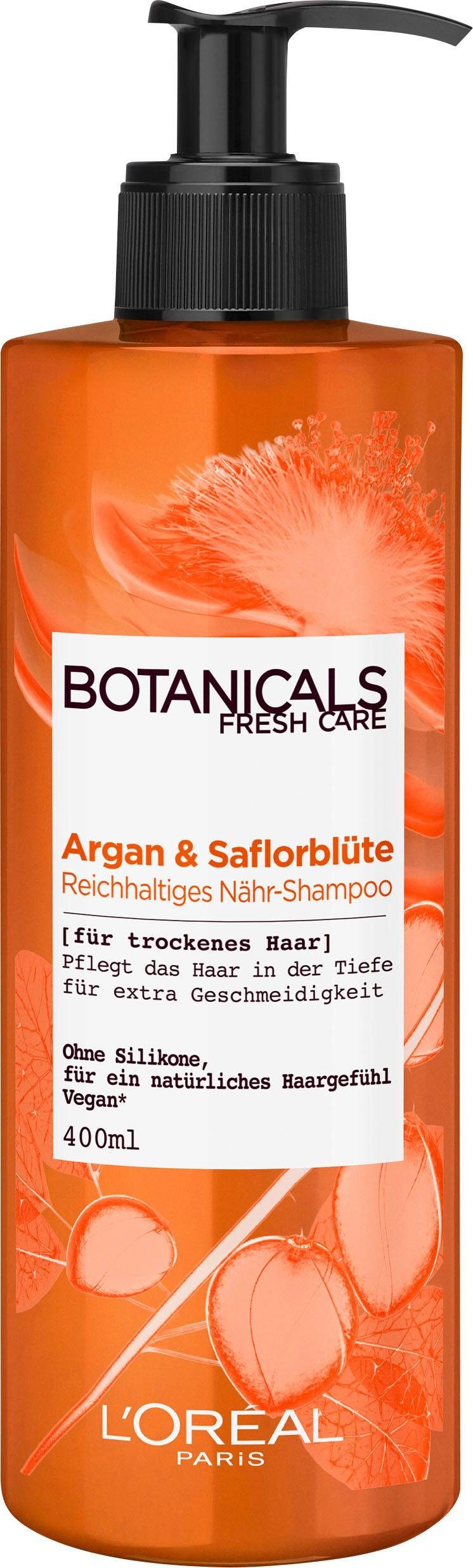 Argan reichhaltig BOTANICALS Saflorblüte, und Haarshampoo