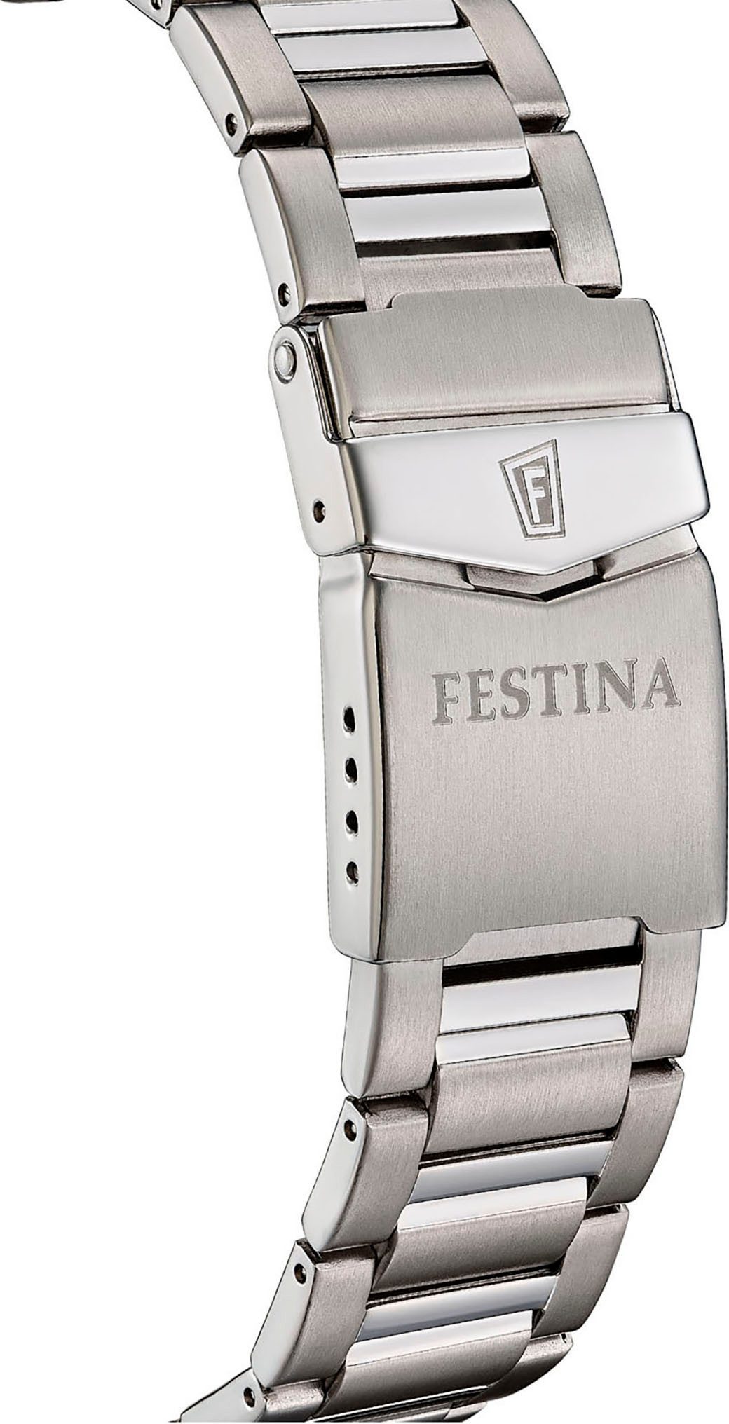 Festina Quarzuhr Calendario Titanium F20698/3, Armbanduhr, günstig online kaufen