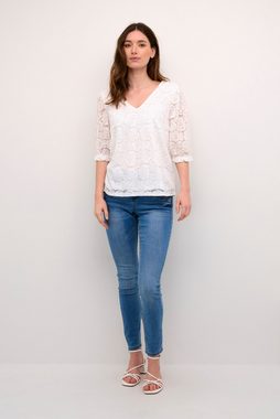 Cream Kurzarmbluse Kurzarm-Bluse CRPuka