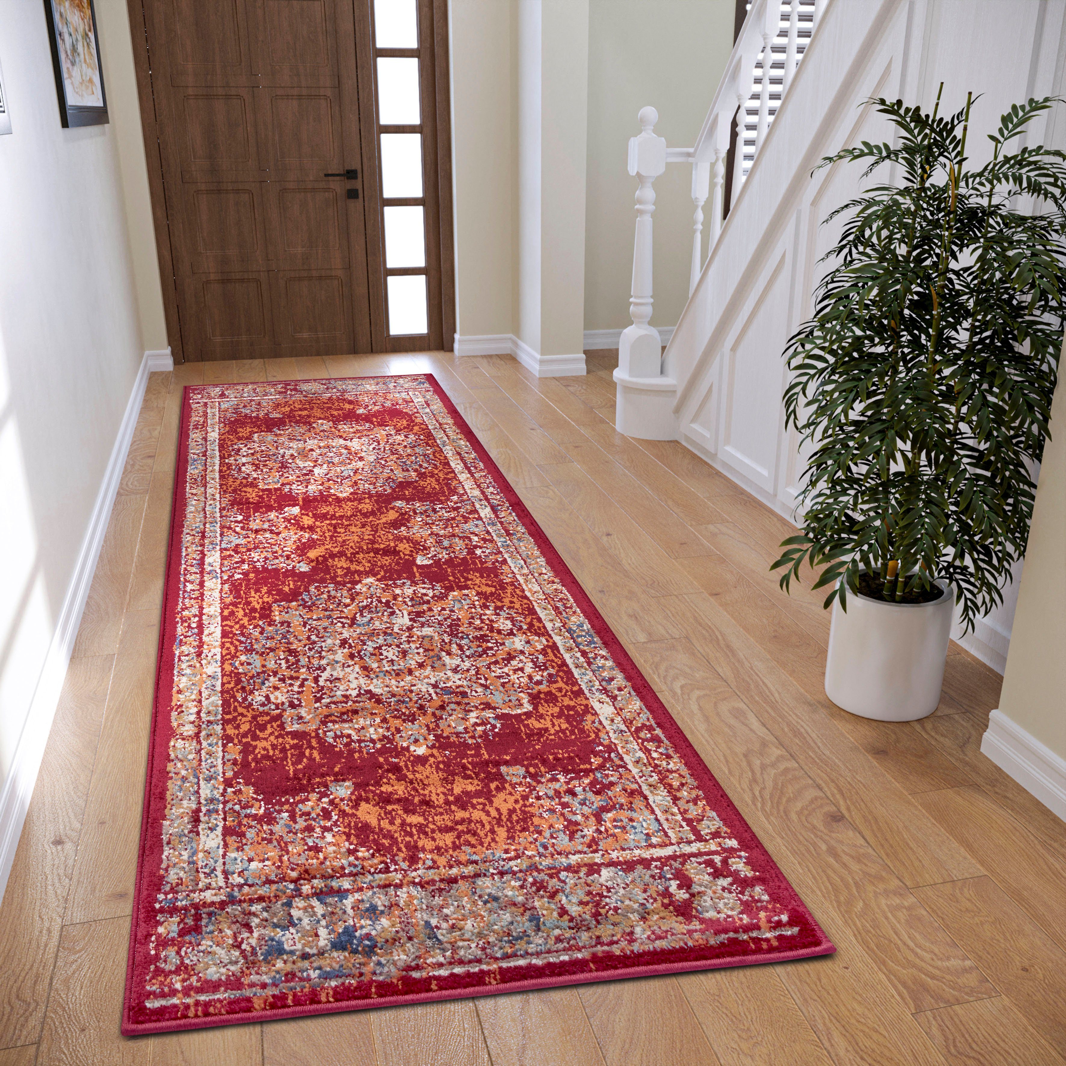 HANSE Home Teppich Maderno, rechteckig, Höhe: 8 mm, Läufer, Orientalisch, Kurzflor, Wohnzimmer, Schlafzimmer, Esszimmer