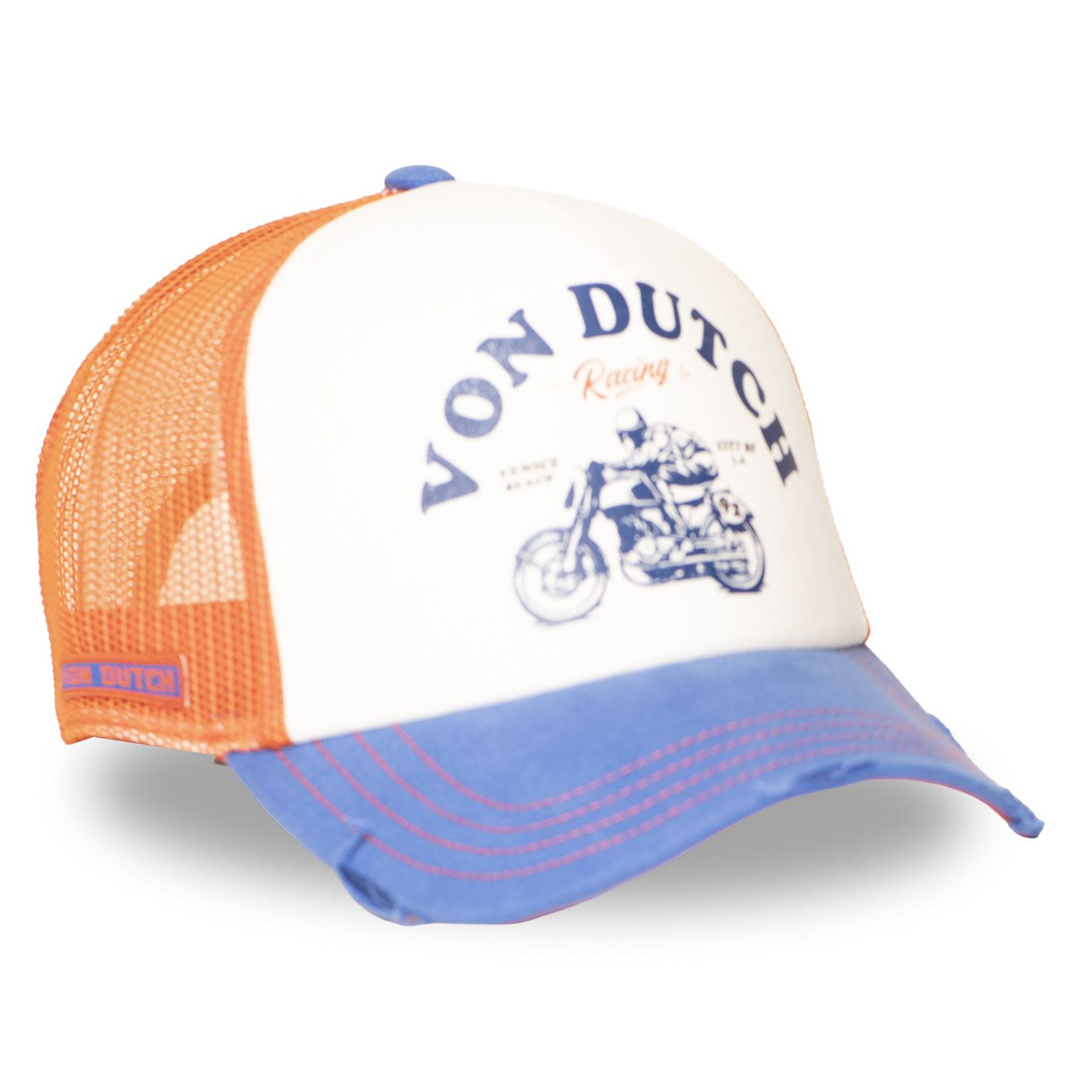 Von Dutch Trucker Cap Von Dutch Originals Trucker Cap - CREW DEVIL HARD BEAST RACING (Basecap, Basecap, Meshcap, Trucker Kappe) Used-Look