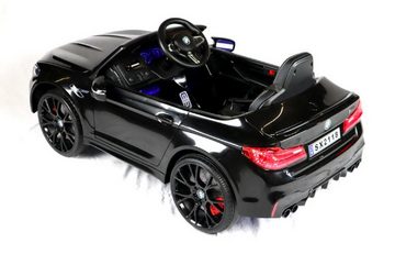 ES-Toys Elektro-Kinderauto Kinder Elektroauto BMW M5, Belastbarkeit 40 kg, Drift Version Stoßdämpfer 12V7A Fernbedienung