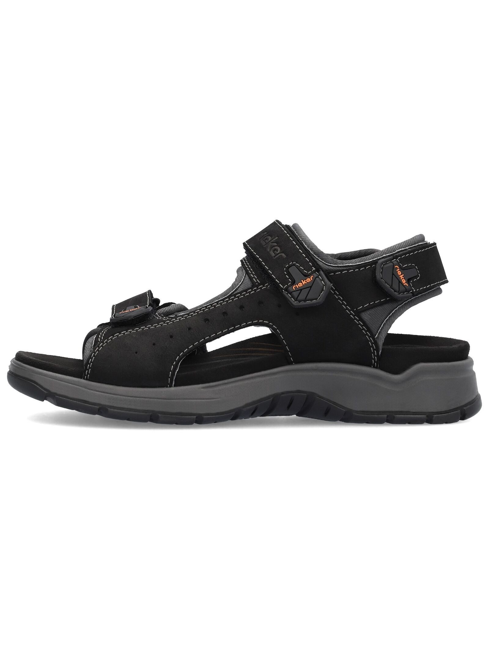 Rieker Wanderschuhe Leder/Textil . Trekkingsandale