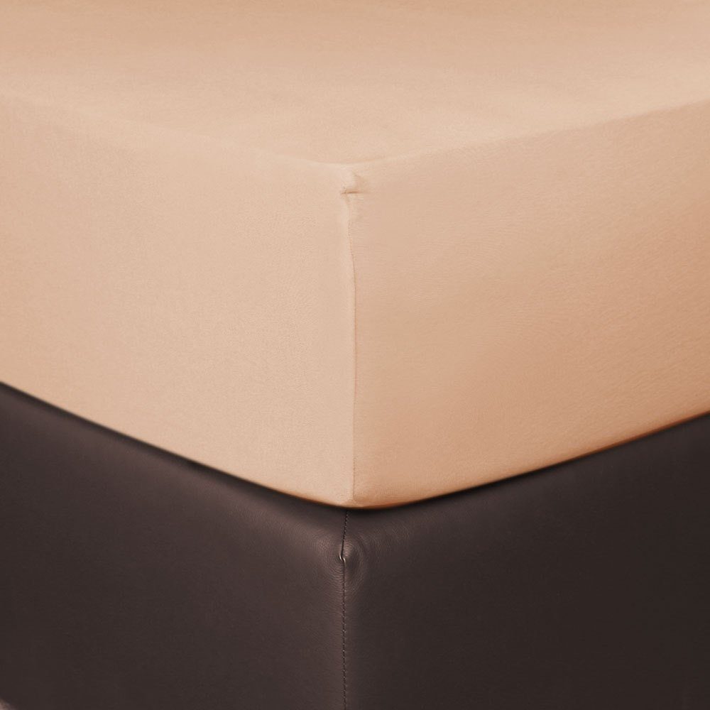 BETTWARENSHOP Spannbettlaken Boxspring, Jersey, Gummizug: Rundumgummi, günstig online kaufen