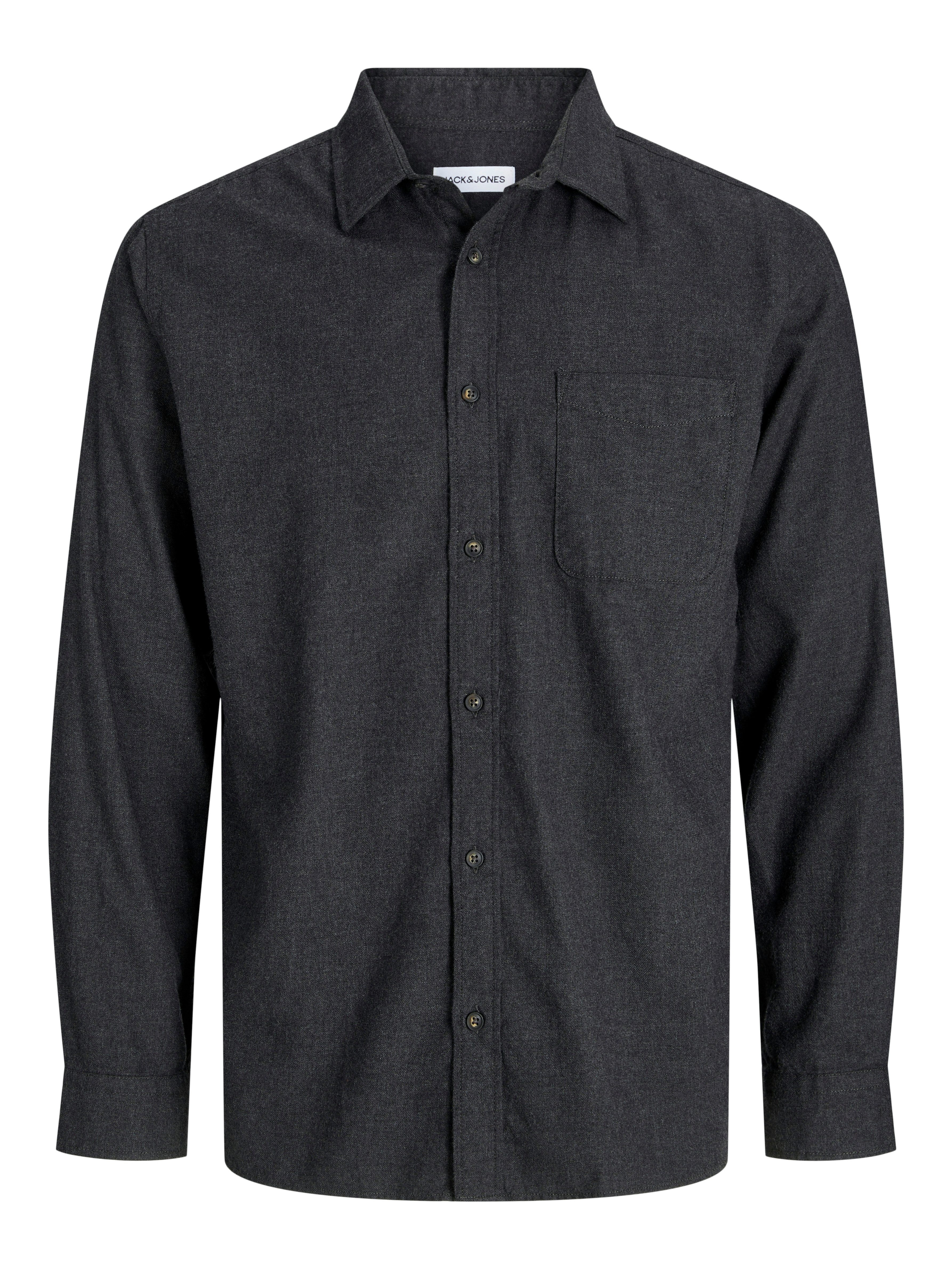 Langarmhemd JJECLASSIC MELANGE SHIRT L/S SN PLS