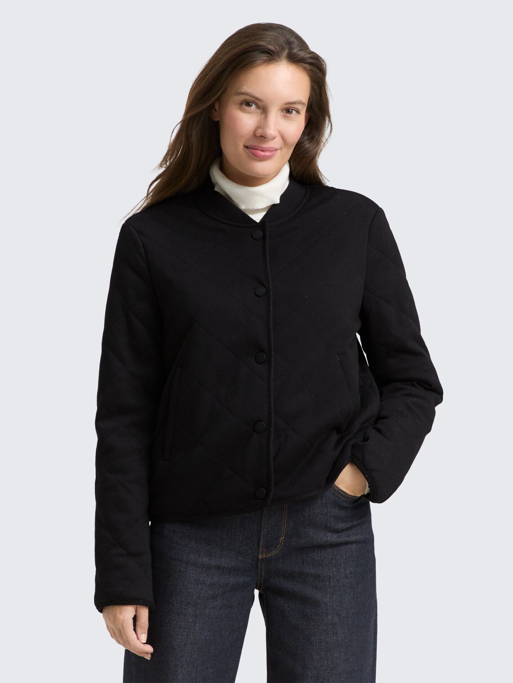 TOM TAILOR Steppjacke Jacken Steppjacke mit Glitzer-Effekt