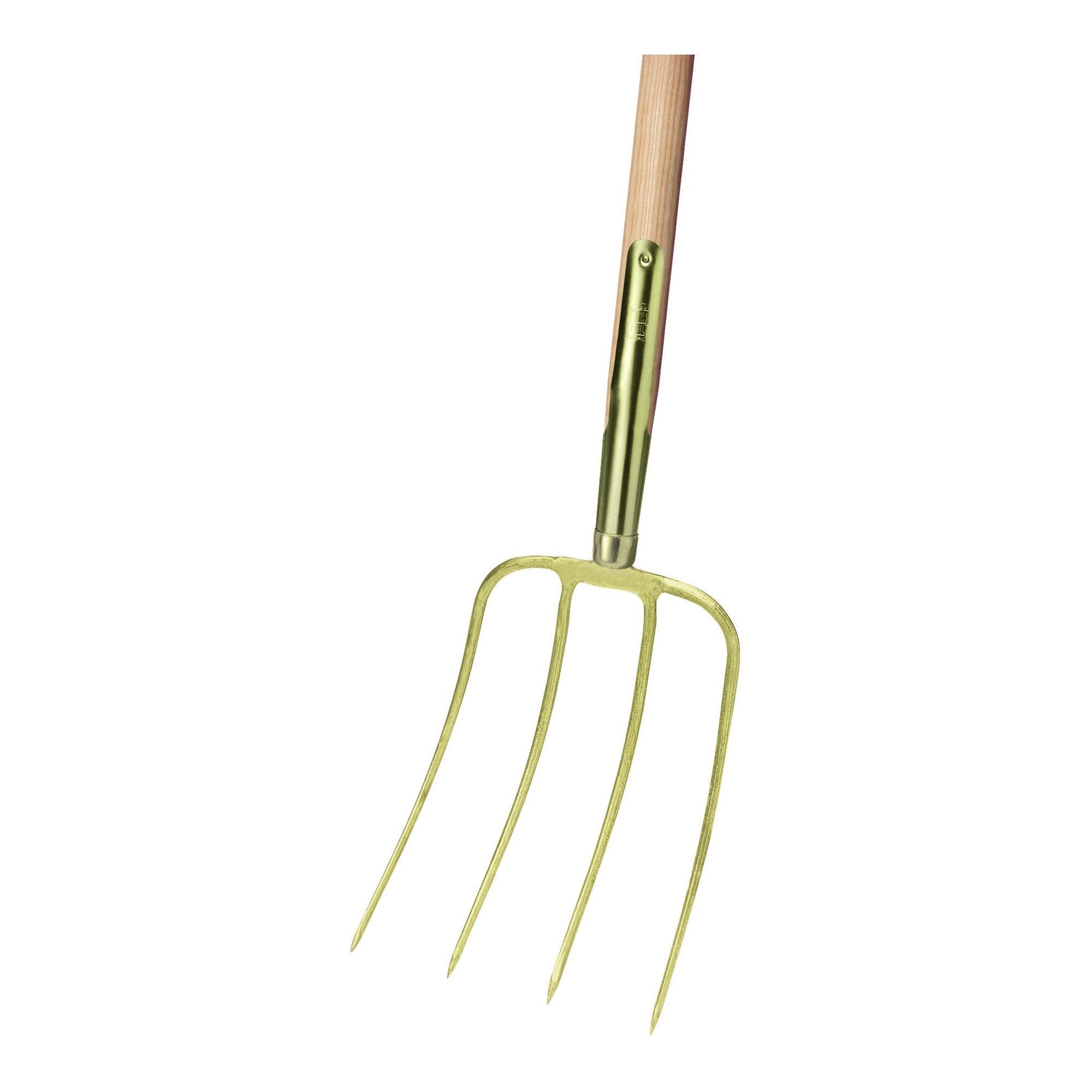 Ideal Spatengabel Idealspaten Dunggabel Ideal Gold 4 Zinken Südstellung