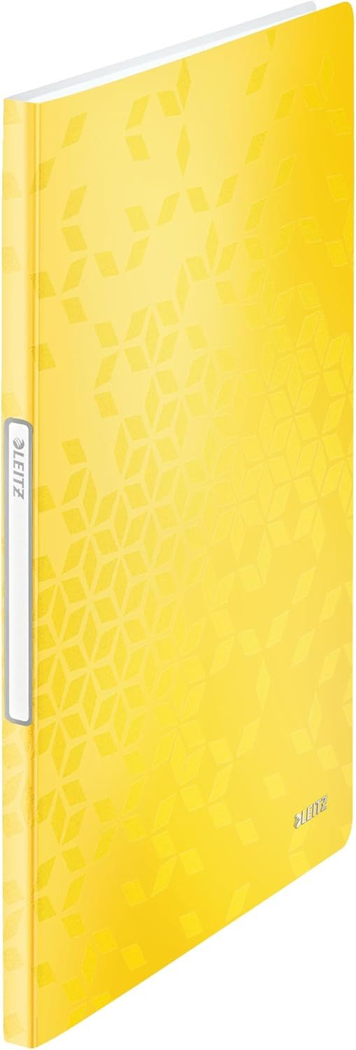 LEITZ Aktenordner LEITZ Sichtbuch WOW 20 Hüllen gelb DIN A4