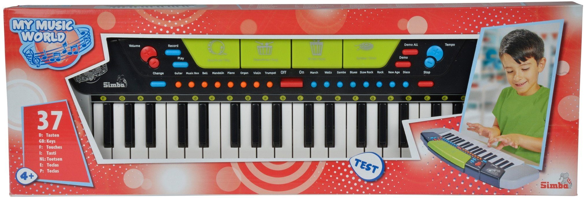 Spielzeug-Musikinstrument Spielzeug Musik My Music World Keyboard Modern Style 106835366