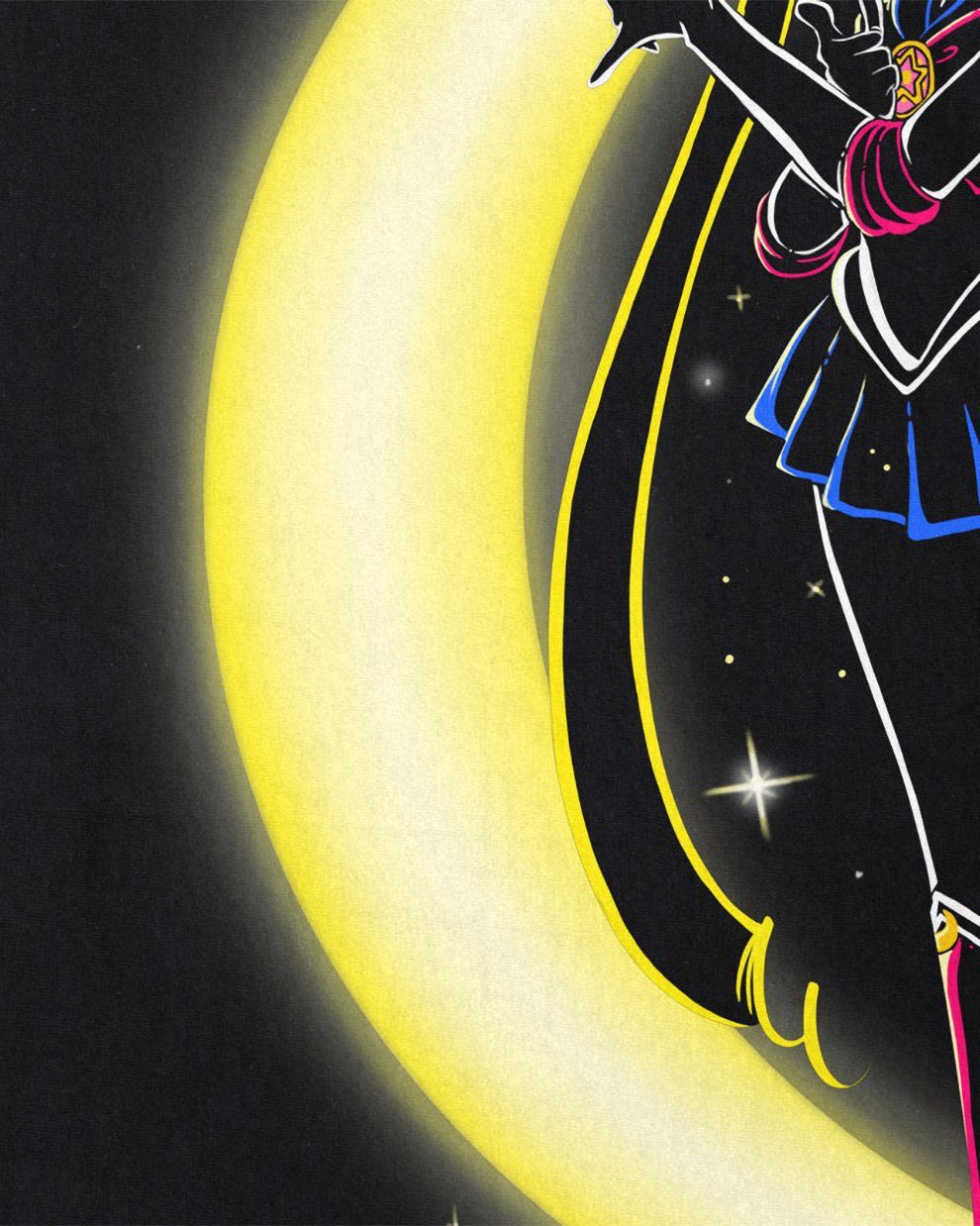 style3 T-Shirt Bunny Mondsichel sailor moon günstig online kaufen