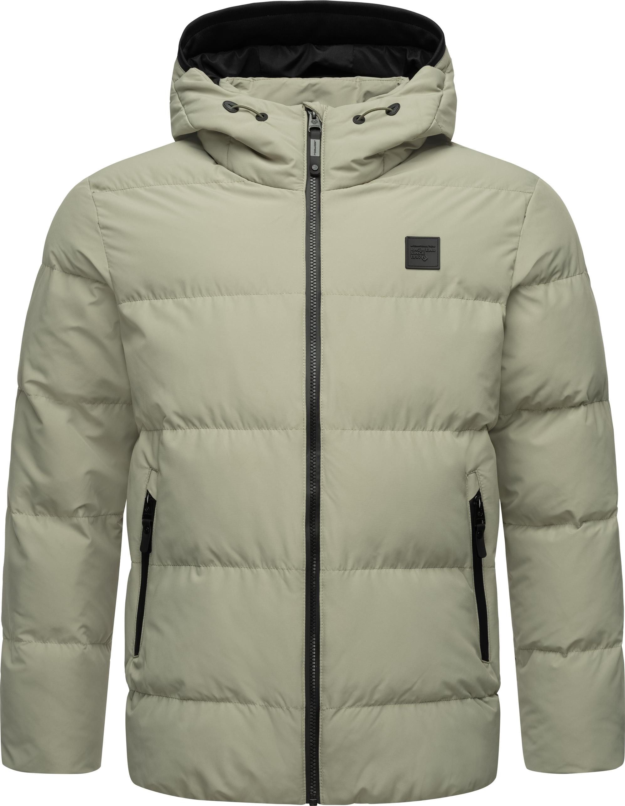 Ragwear Steppjacke Norg wasserdichte Herren Winterjacke