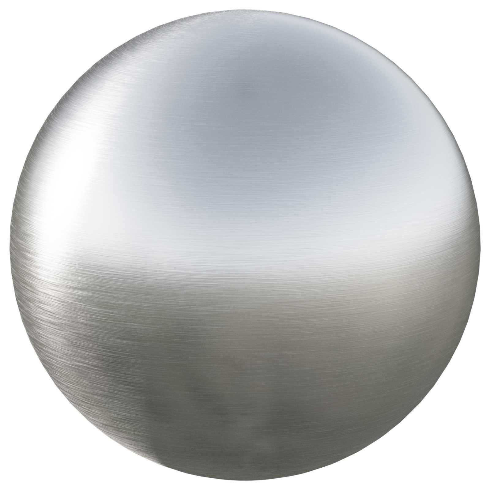 vidaXL Hängedekoration Gebürsteter Ball Ø 47 cm Silber Edelstahl 201 (1 St)