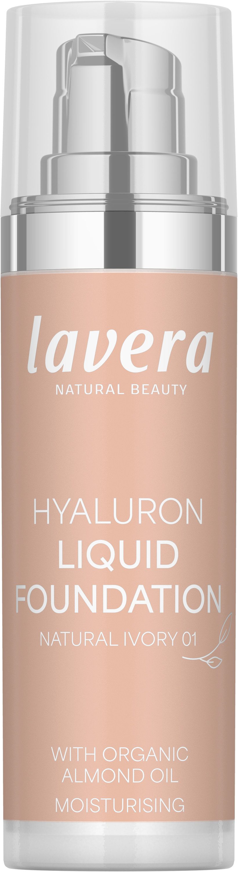 lavera Foundation Hyaluron Liquid Foundation -Cool Beige 4.5-