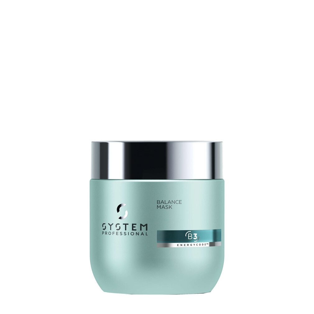 System Professional Haarpflege-Set Beruhigende Maske für empfindliche Kopfhaut Balance (Maske) - Inhalt: