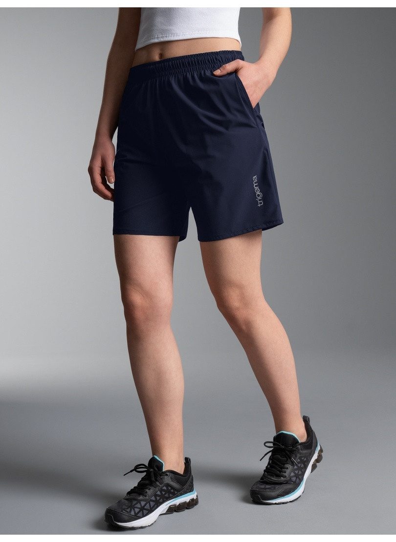 Trigema Jerseyhose TRIGEMA Sport-Shorts mit Innenslip aus Netz (1-tlg)