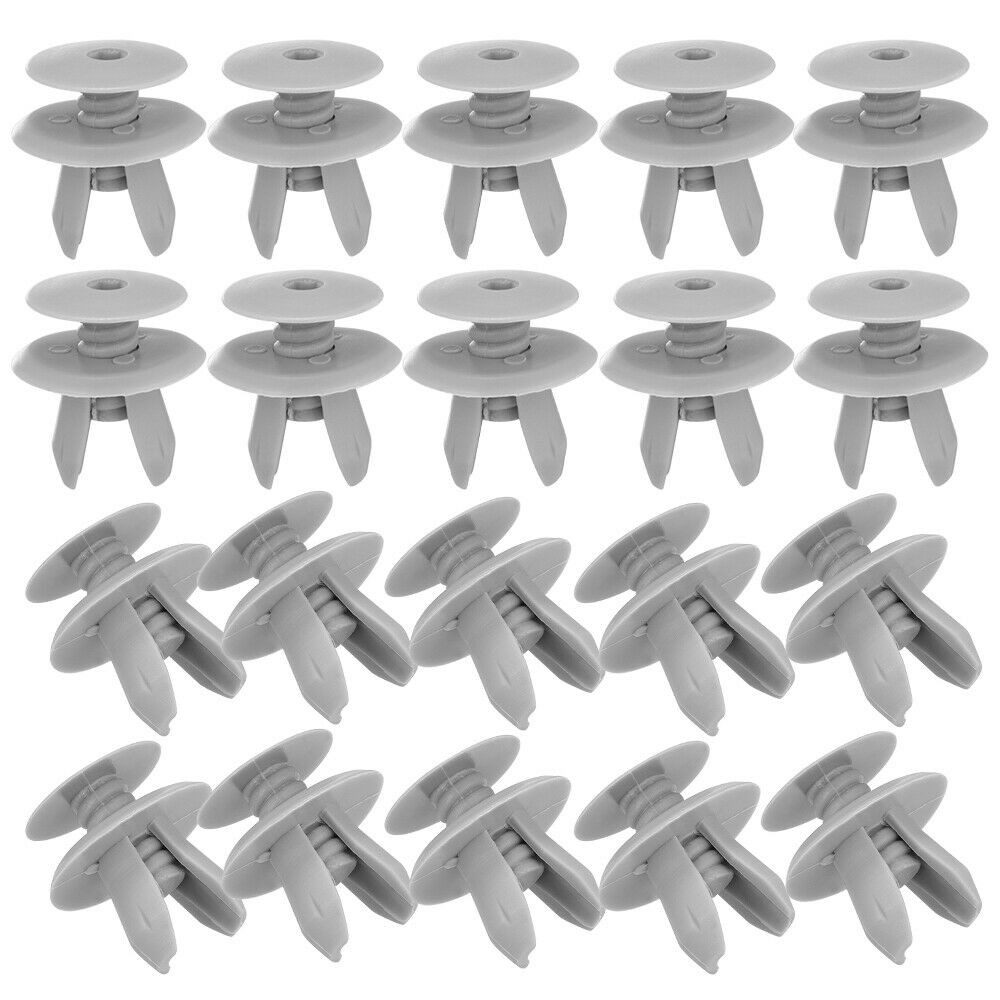 Hikity Leisten-Befestigungsclips 100 Stück Auto Befestigung Clips, für VW Transporter T4 T5, 701867299