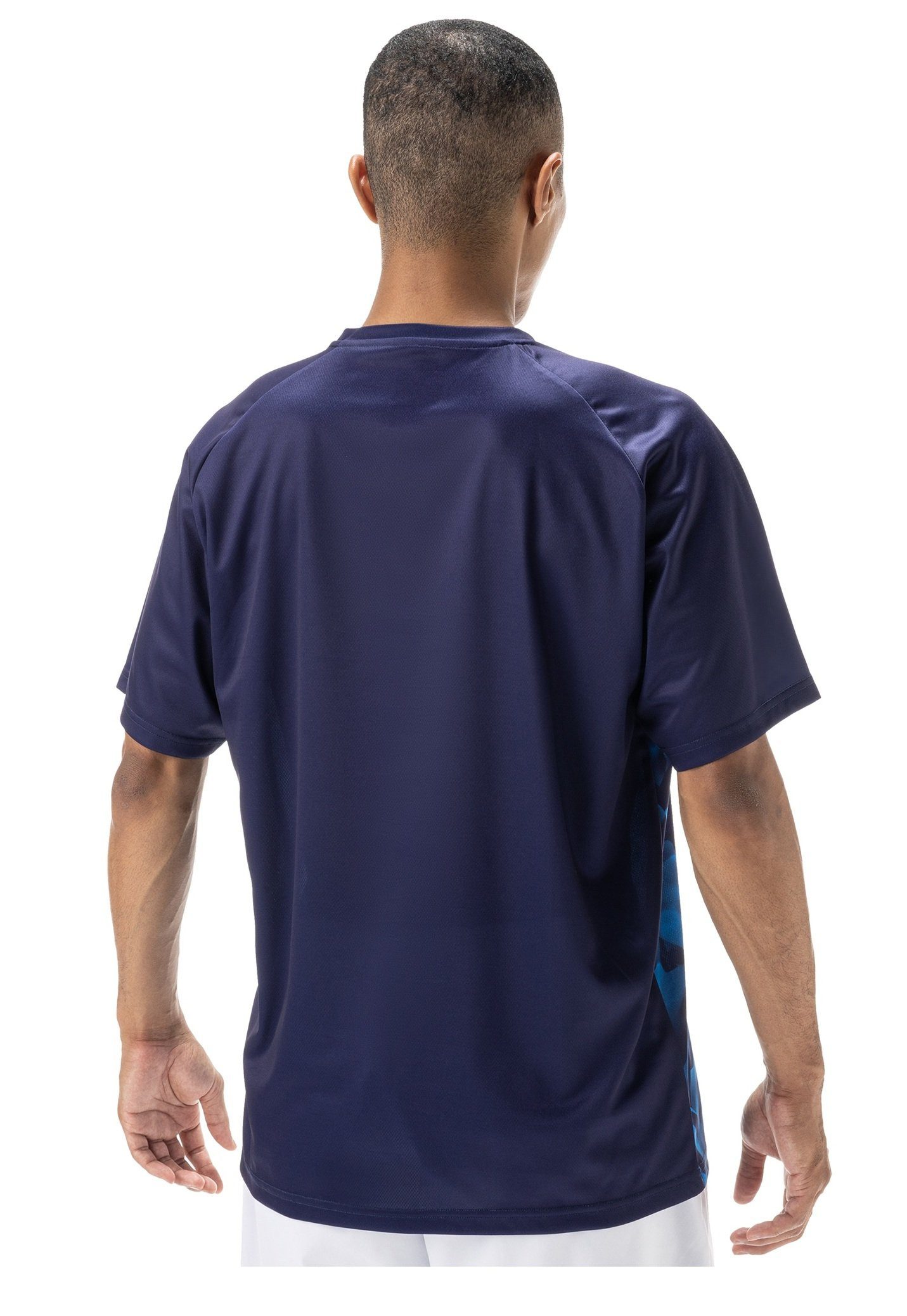 Yonex T-Shirt Crew Neck Club Team YM0033 (100% Polyester) 2025 navyblau Herren