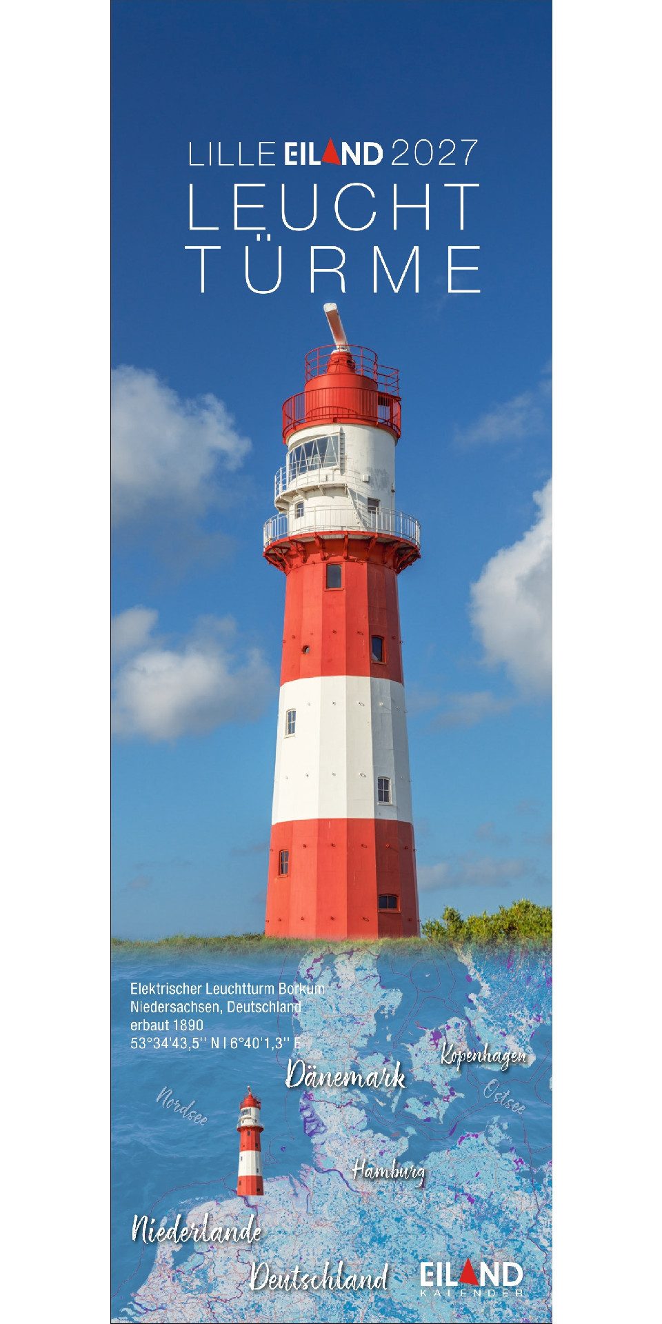 Lesezeichenkalender LilleEiland Lesezeichen & Kalender 2027