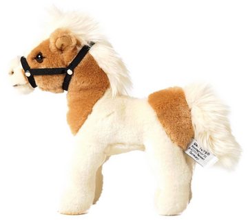 Uni-Toys Kuscheltier Pferd - mit/ohne Sattel und Steigbügel - 23 cm - Plüsch, Plüschtier, zu 100 % recyceltes Füllmaterial
