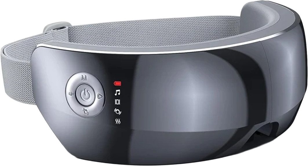 RENPHO Gesichtsmassagegerät Eyeris View, Luftdruck, Wärme, Vibration, Sichtfenster, 5 Modi, Bluetooth, Akku